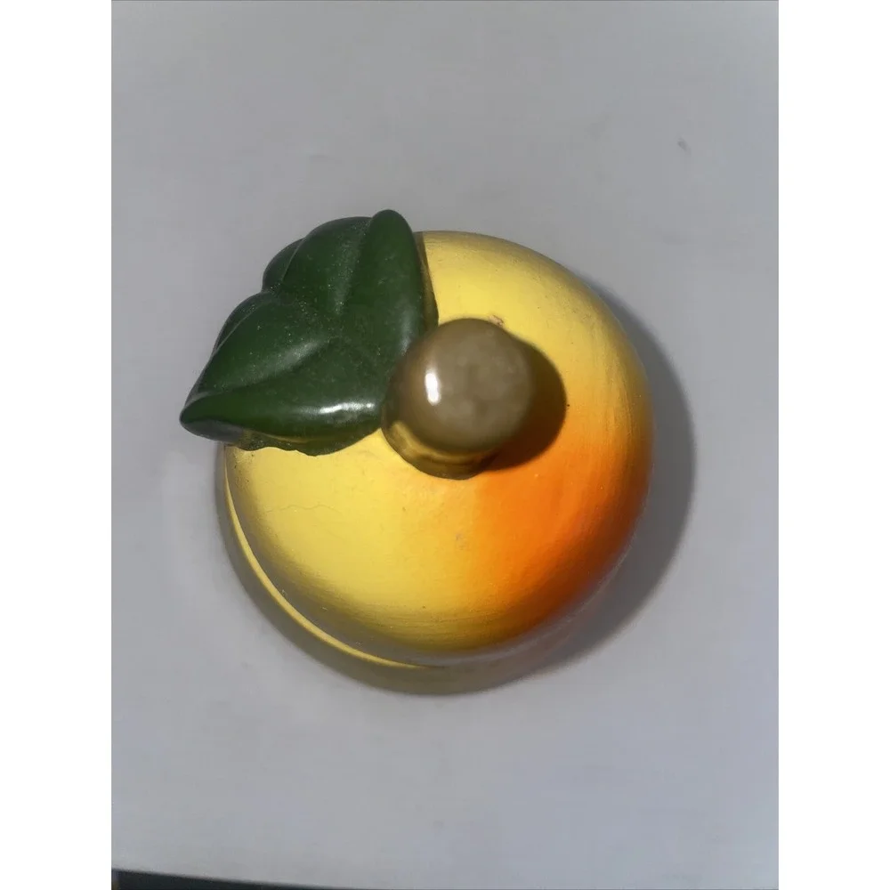 Vintage MCM Pear Candle Unused 7.5